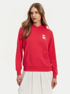 Fila Bluza Lisakovsk FAW1046 Różowy Regular Fit - Bluzy damskie - miniaturka - grafika 1
