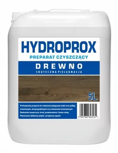 HYDROPROX CZYSZCZENIE DREWNO 5L - Środki do podłóg i mebli - miniaturka - grafika 1