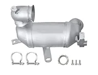 Układ wydechowy - akcesoria - HELLA 8LE 366 052-641 katalizator wstępny, Easy2Fit, Euro 4, z przodu, jednoczęściowy, zestaw z elementami montażowymi - miniaturka - grafika 1