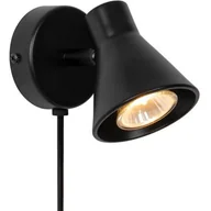 Lampy ścienne - Nordlux Eik kinkiet 1x35W czarny 45761003 - miniaturka - grafika 1