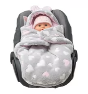 Śpiworki dla dzieci - Śpiworek Myszka Culbaby bipolar bawełna róż 3w1 - miniaturka - grafika 1