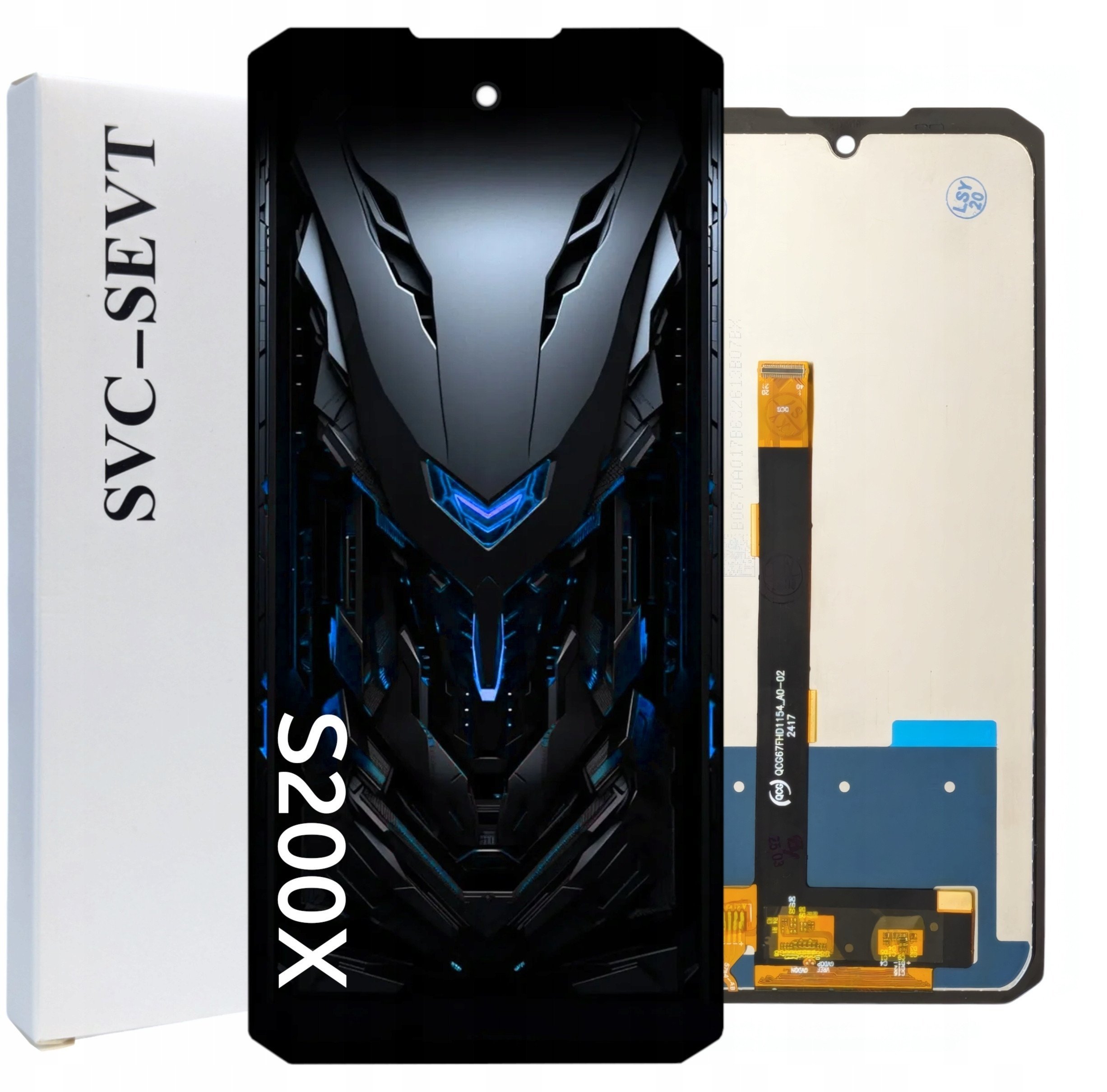 Wyświetlacz do Doogee S200X Ekran LCD Oryginał Zila 5904858351633