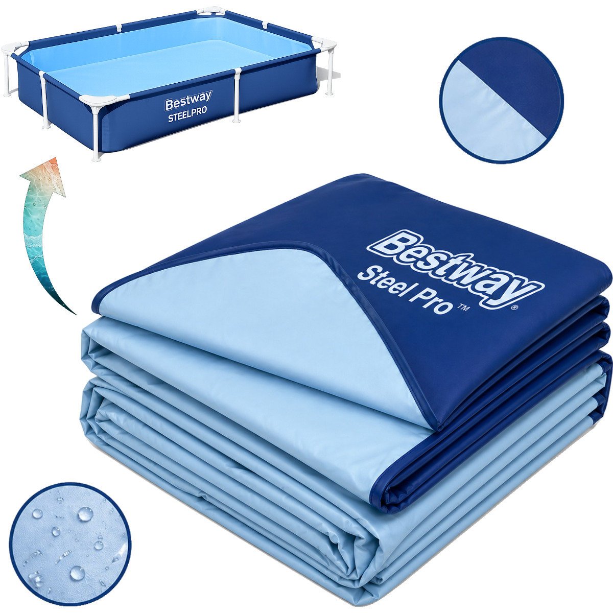 Bestway niecka basenowa poszycie basenu  56404 wkład materiał zamienny
