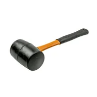 Młotki - Młotek gumowy Fiber 80 mm FASTER TOOLS - miniaturka - grafika 1