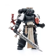 Figurki dla dzieci - Figurka Warhammer 40K 1/18 Space Marines (Black Templars) - The Emperors Champion Rolantus - miniaturka - grafika 1