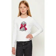 Bluzy dla dziewczynek - Guess Bluzka Regular Fit - miniaturka - grafika 1