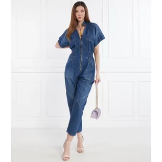 Kombinezony - Elisabetta Franchi Kombinezon | Slim Fit | denim - grafika 1