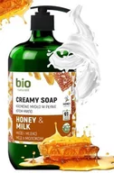 Mydła - Bio Naturell Kremowe Mydło w Płynie Miód i Mleko 946ml - miniaturka - grafika 1