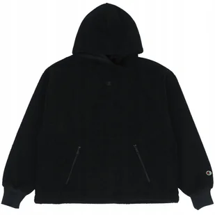 Bluza damska Champion Hooded czarna 117549 KK001 XS - Bluzy damskie - miniaturka - grafika 1