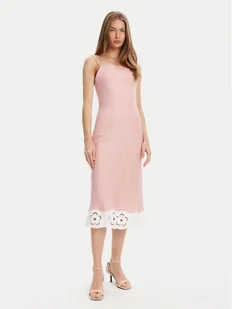 STAUD Sukienka letnia Palo R25S2283LN Różowy Regular Fit - Sukienki - miniaturka - grafika 1