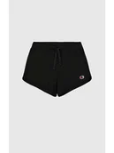 Spodenki damskie - Champion Szorty dresowe w kolorze czarnym - miniaturka - grafika 1