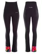Legginsy - WINSHAPE Damskie legginsy funkcyjne BCHWL106"High Waist" BCHWL106, tęczowe kwiaty, smukły styl, fitness, czas wolny, joga, trening - miniaturka - grafika 1