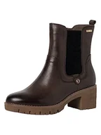 Moda i Uroda OUTLET - Tamaris COMFORT Damskie buty Chelsea 8-86410-41 Comfort Fit, khaki, 39 EU Weit - miniaturka - grafika 1