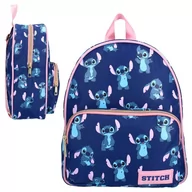 Plecaki szkolne i tornistry - Vadobag Mały Plecak Przedszkolny Dziecięcy Z Kieszenią Disney Stitch Independent - miniaturka - grafika 1