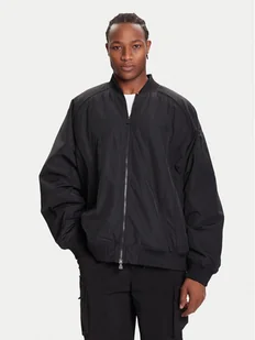 adidas Kurtka bomber Teamgeist JW3498 Czarny Loose Fit - Kurtki męskie - miniaturka - grafika 1