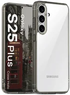 Etui i futerały do telefonów - Bizon Etui Case Halo do Galaxy S25 Plus, przydymione-czarne - miniaturka - grafika 1