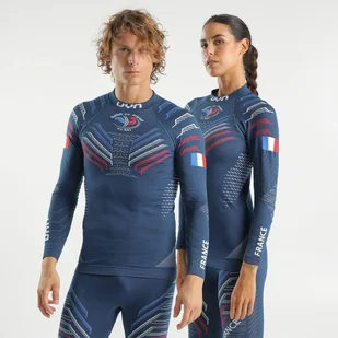 Koszulka termoaktywna dla dorosłych UYN Natyon 3.0 France Uw Shirt - Bielizna sportowa damska - miniaturka - grafika 1