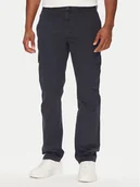 Spodnie męskie - Tommy Hilfiger Spodnie materiałowe Denton MW0MW39695 Granatowy Straight Fit - miniaturka - grafika 1