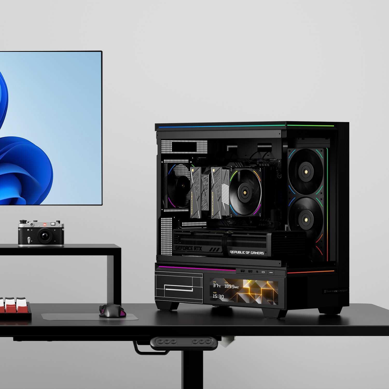 Chłodzenie CPU Thermalright Royal Pretor 130 Ultra Black Czarny 130mm Procesoriaus Aušintuvas RP130-U-B