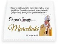 Ubranka do chrztu - KRZYŻMO szatka do Chrztu Św. - JUBILEUSZ - rok 2020 rokiem św. Jana Pawła II - miniaturka - grafika 1