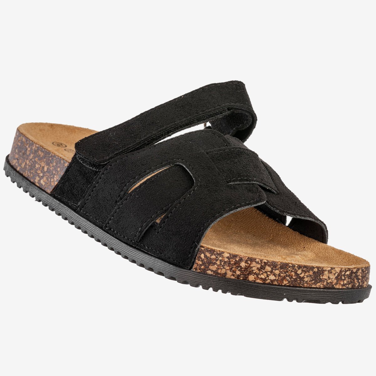 Klapki Damskie Buty Eleganckie Płaski Obcas Wygodne Czarne Potocki 25-17305BK Czarny 41