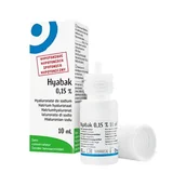 Suplementy diety - THEA POLSKA SP. Z O.O. Hyabak Krople Do Oczu 10 Ml - miniaturka - grafika 1