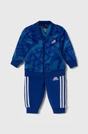 Komplety dla niemowląt - adidas dres niemowlęcy kolor niebieski - miniaturka - grafika 1