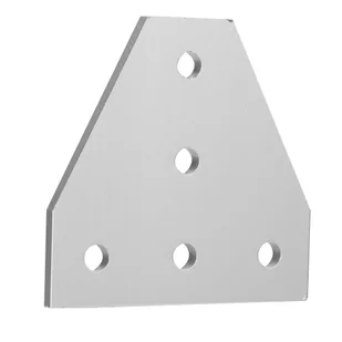 płyta montażowa do drukarek 3D, płyta montażowa CNC, płyta montażowa z 5 otworami, akcesoria do drukarek 3D, płyta montażowa - Filamenty i akcesoria do drukarek 3D - miniaturka - grafika 1