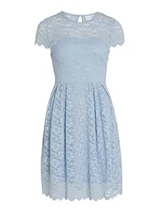 Vila VIKALILA NOOS sukienka z długim rękawem, Kentucky Blue, S - Sukienki - miniaturka - grafika 1