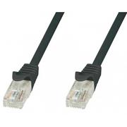 Kable miedziane - Techly TechlyPro Kabel sieciowy patch cord RJ45 Cat5e UTP CCA 5m czarny 24261 - miniaturka - grafika 1