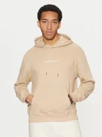 Bluzy męskie - Guess Jeans Bluza M5RQ38 KCPR1 Beżowy Regular Fit - miniaturka - grafika 1