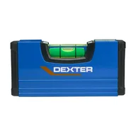 Poziomice, łaty, miary - Poziomica kieszonkowa DEXTER 1-fiolkowa - 10,5 cm - 180° - miniaturka - grafika 1