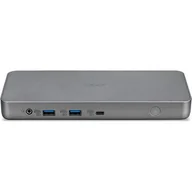 Stacje dokujące i replikatory portów - ACER Dock II Universal USB-C Dock 60W Chrome Windows with EU Power Cord - miniaturka - grafika 1