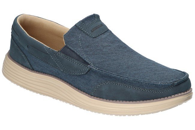 AMERICAN LE03 ORYGINALNE STYLOWE WSUWANE PÓŁBUTY PRZEWIEWNE BUTY MĘSKIE WSUWKI NAVY 41