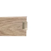 Listwy przypodłogowe - Arbiton Listwa przypodłogowa LARS 70 mm dąb szwedzki - miniaturka - grafika 1