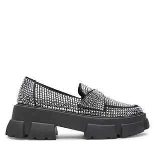 Loafersy Steve Madden Trifecta_R SM11003506 Srebrny - Półbuty damskie - miniaturka - grafika 1