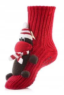 Męskie Skarpetki Świąteczne Z Reniferem R. 42-44 - Skarpetki męskie - miniaturka - grafika 1