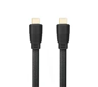Kable - Reinston EK042 Płaski HDMI 2.0 3m Czarny - miniaturka - grafika 1