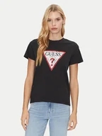 Koszulki i topy damskie - Guess T-Shirt W2BI69 K8FQ1 Czarny Regular Fit - miniaturka - grafika 1