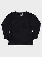 Bluzy dla chłopców - Birba Trybeyond Bluzka 999 54434 00 Czarny Regular Fit - miniaturka - grafika 1