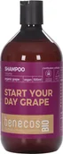 Szampony do włosów - Benecos - Szampon zwiększający objętość winogron, BIO, 500 ml - miniaturka - grafika 1