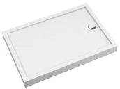Brodziki prysznicowe - Schedpol Competia New brodzik 90x110 cm prostokątny biały 3.4846 - miniaturka - grafika 1