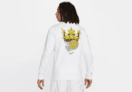 Koszulki męskie - Nike Lebron James Sfg Long Sleeve White - miniaturka - grafika 1