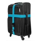 Akcesoria podróżnicze - PAS ZABEZPIECZAJĄCY PODWÓJNY DO WALIZKI SPINAJĄCY / HEMI - miniaturka - grafika 1