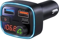 Transmitery FM - Transmiter samochodowy FM z funkcją bluetooth - miniaturka - grafika 1