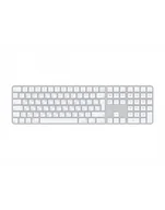 Klawiatury - APPLE Magic Keyboard with Touch ID and Numeric Keypad for Mac models with Apple silicon - Russian - White Keys - miniaturka - grafika 1