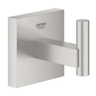 Wieszaki łazienkowe - Grohe QuickFix Start Cube - Haczyk, Supersteel 40961DC0 - miniaturka - grafika 1