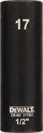 Klucze i nasadki - Dewalt nasadka 17mm 1/2c impact socket deep - miniaturka - grafika 1