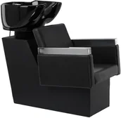 Myjki fryzjerskie - Myjnia myjka fryzjerska barberska Brano do salonu fryzjerskiego barberskiego ruchoma misa ceramiczna armatura bateria słuchawka - miniaturka - grafika 1