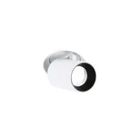 Oprawy, klosze i abażury - Italux Oprawa do wbudowania GEMMA TRIMLESS SL74066/12W 4000K WH+BL - miniaturka - grafika 1